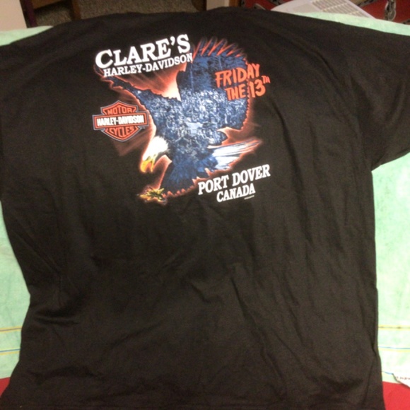 HARLEY-DAVIDSON tshirt Port Dover - Picture 2 of 2